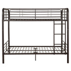 ACME 37433 Bristol Full/Full Bunk Bed, Dark Brown (1Set/2Ctn)