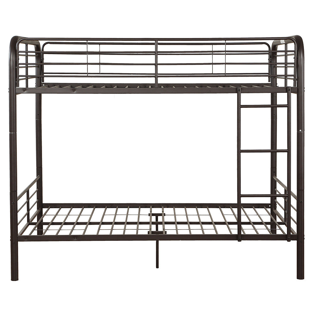 ACME 37433 Bristol Full/Full Bunk Bed, Dark Brown (1Set/2Ctn)