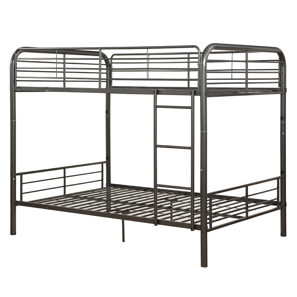 ACME 37435 Bristol Full/Full Bunk Bed, Gunmetal (1Set/2Ctn)