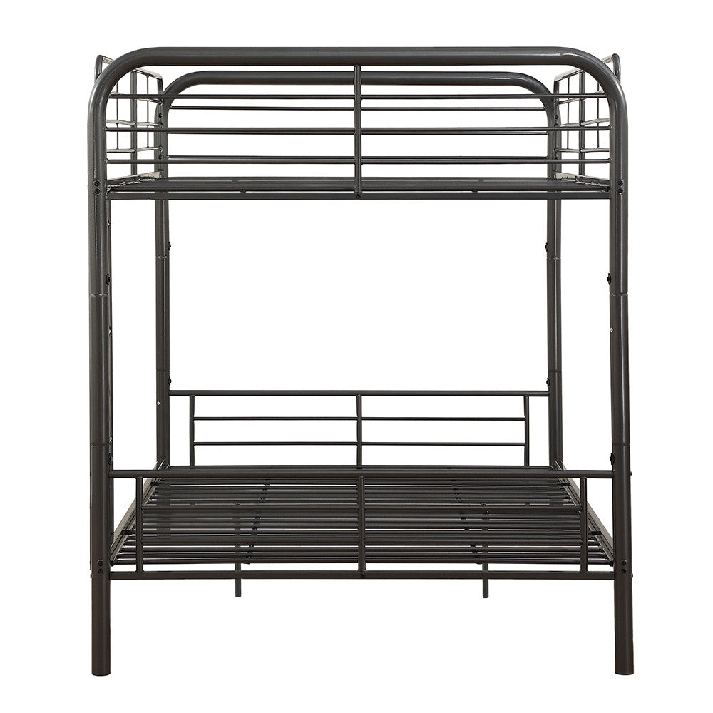 ACME 37435 Bristol Full/Full Bunk Bed, Gunmetal (1Set/2Ctn)