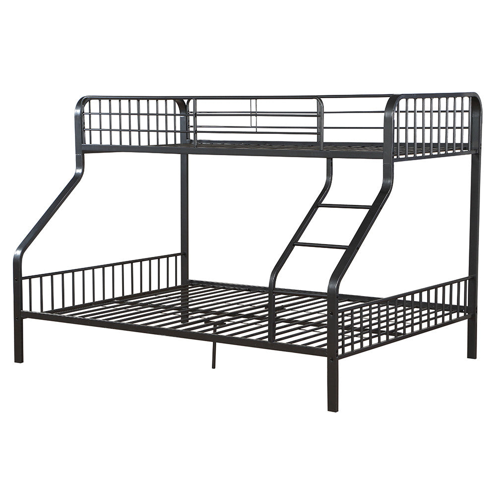 ACME 37605 Caius Twin XL/Queen Bunk Bed, Gunmetal (1Set/2Ctn)