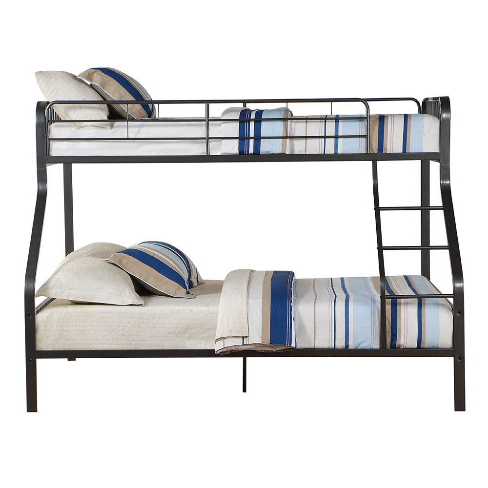 ACME 37605 Caius Twin XL/Queen Bunk Bed, Gunmetal (1Set/2Ctn)