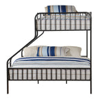 ACME 37605 Caius Twin XL/Queen Bunk Bed, Gunmetal (1Set/2Ctn)