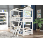 ACME 37665 Nadine Cottage Twin/Twin Bunk Bed