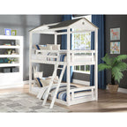ACME 37665 Nadine Cottage Twin/Twin Bunk Bed