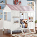 ACME 37695F Spring Cottage Full Bed, White & Pink (1Set/3Ctn)