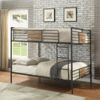 ACME 37720 Brantley Queen/Queen Bunk Bed, Sandy Black & Dark Bronze Hand-Brushed (1Set/2Ctn)