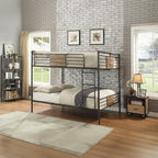 ACME 37720 Brantley Queen/Queen Bunk Bed, Sandy Black & Dark Bronze Hand-Brushed (1Set/2Ctn)