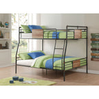 ACME 37725 Brantley Full XL/Queen Bunk Bed, Sandy Black & Dark Bronze Hand-Brushed (1Set/2Ctn)