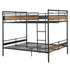 ACME 37730 Brantley II Queen/Queen Bunk Bed, Sandy Black & Dark Bronze Hand-Brushed (1Set/2Ctn)