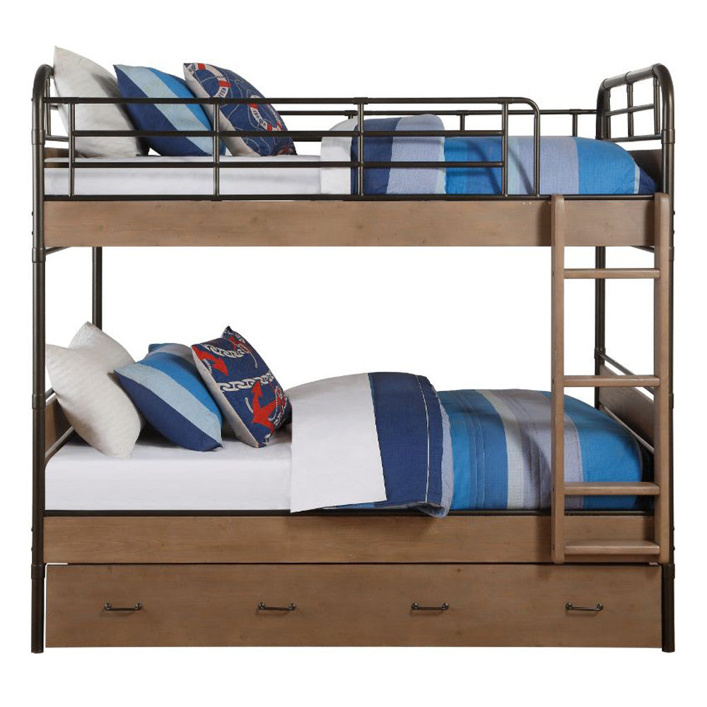 ACME 37760 Adams Twin/Twin Bunk Bed  2