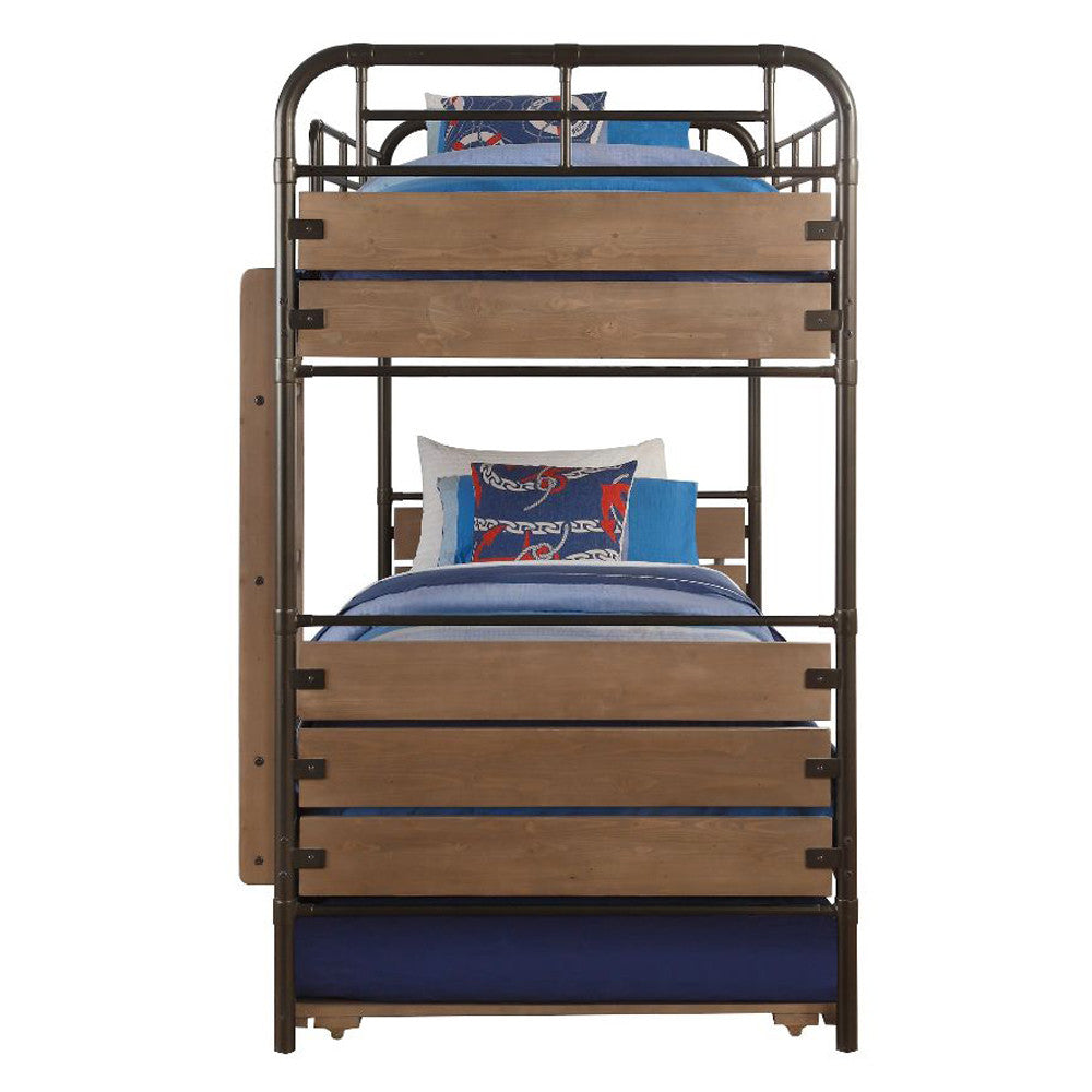 ACME 37760 Adams Twin/Twin Bunk Bed  3