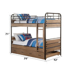 ACME 37760 Adams Twin/Twin Bunk Bed  5