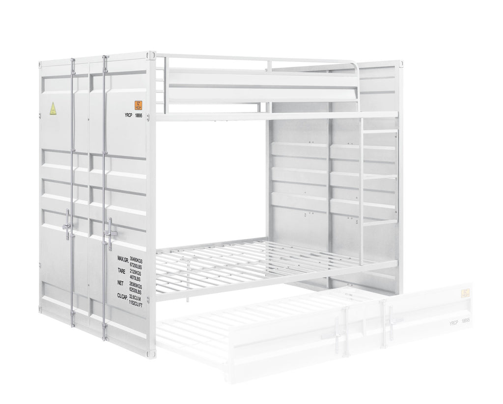 ACME 37885 Cargo F/F Bunk Bed, White