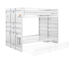 ACME 37885 Cargo F/F Bunk Bed, White