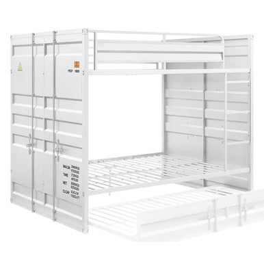 ACME 37885 Cargo F/F Bunk Bed, White