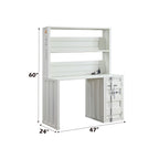 ACME 37887 Cargo Computer Desk, White
