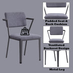 ACME 37898 Cargo Chair, Gunmetal