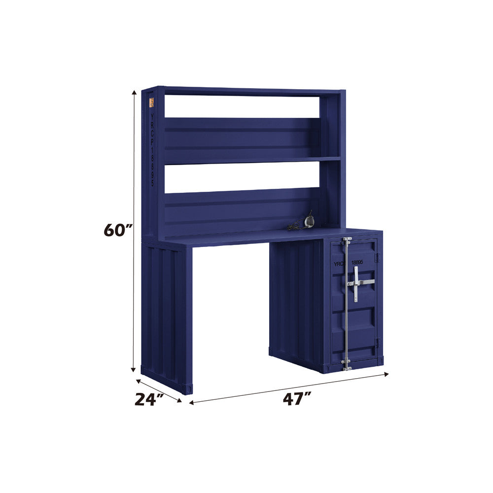 ACME 37907 Cargo Computer Desk, Blue