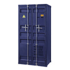 ACME 37909 Cargo Double door Wardrobe, Blue