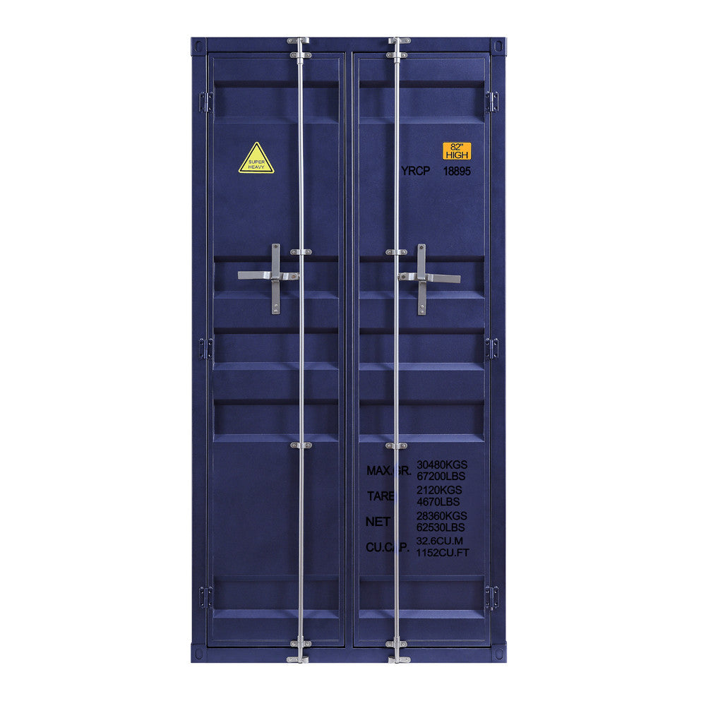 ACME 37909 Cargo Double door Wardrobe, Blue