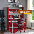 ACME 37917 Cargo Computer Desk, Red