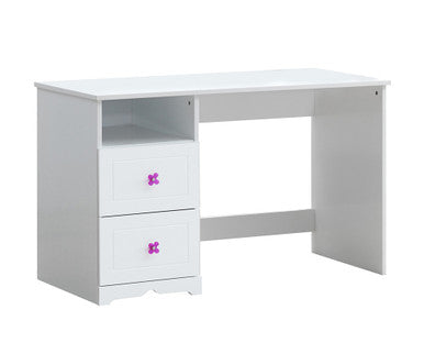 ACME 38156 Meyer Desk Table, White