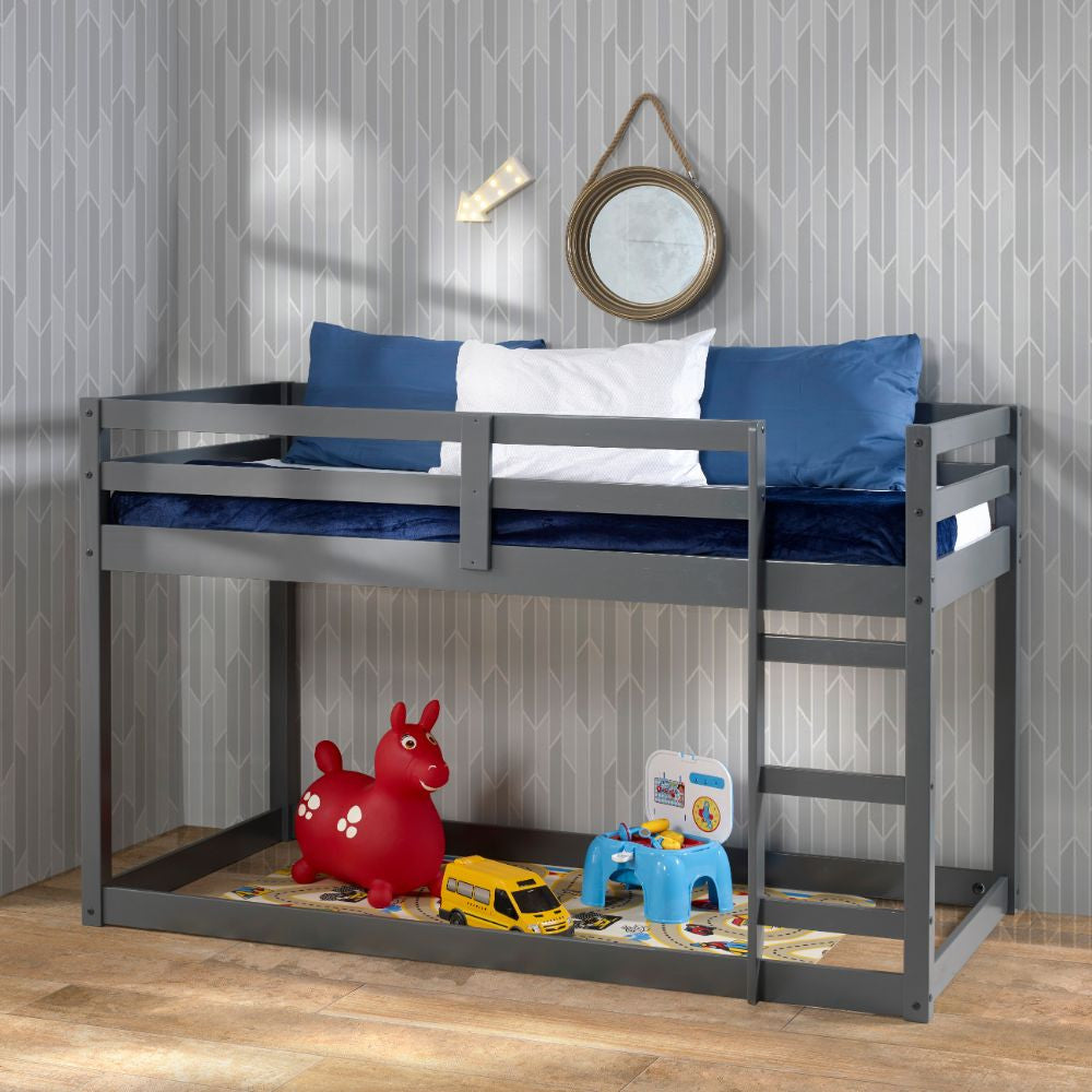 ACME 38180 Gaston Loft Bed, Gray