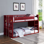 ACME 38280 Cargo Red Twin/Twin Bunk Bed