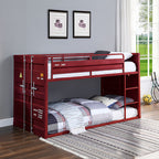 ACME 38280 Cargo Red Twin/Twin Bunk Bed