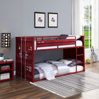 ACME 38280 Cargo Red Twin/Twin Bunk Bed  4