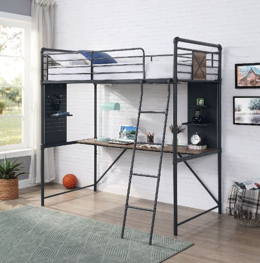 ACME 38310 Cordelia Twin Loft Bed  3