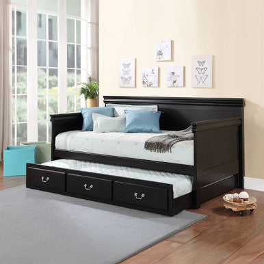 ACME 39097 Bailee Trundle (Twin), Black