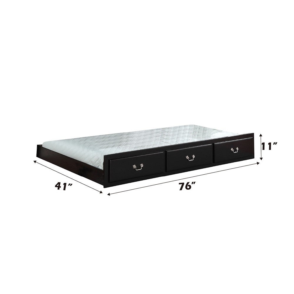 ACME 39097 Bailee Trundle (Twin), Black