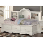 ACME 39150 Estrella Daybed with Storage, Twin Size, White (1Set/3Ctn)