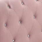 ACME 39420 Adkins Daybed & Trundle, Pink Velvet