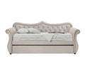 ACME 39430 Adkins Daybed & Trundle, Beige Fabric