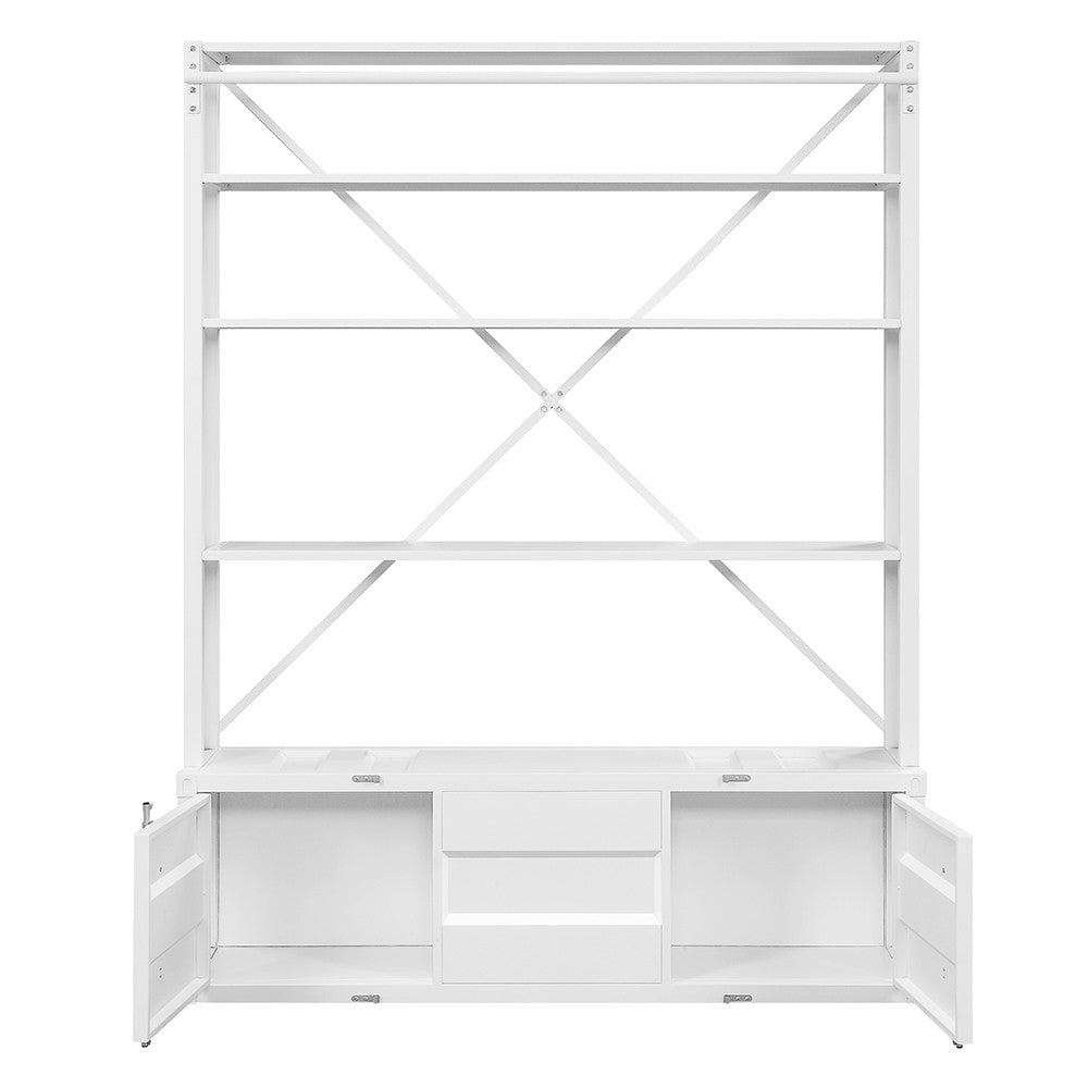 ACME 39882 Cargo Bookshelf, White
