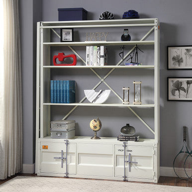 ACME 39882 Cargo Bookshelf, White