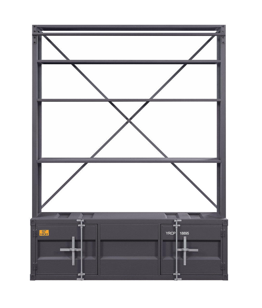 ACME 39887 Cargo Bookshelf, Gunmetal