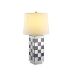 ACME 40243 Noralie Table Lamp, Mirrored & Faux Diamonds