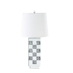 ACME 40243 Noralie Table Lamp, Mirrored & Faux Diamonds
