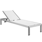 Modway EEI-2249 Shore Outdoor Patio Aluminum Mesh Chaise