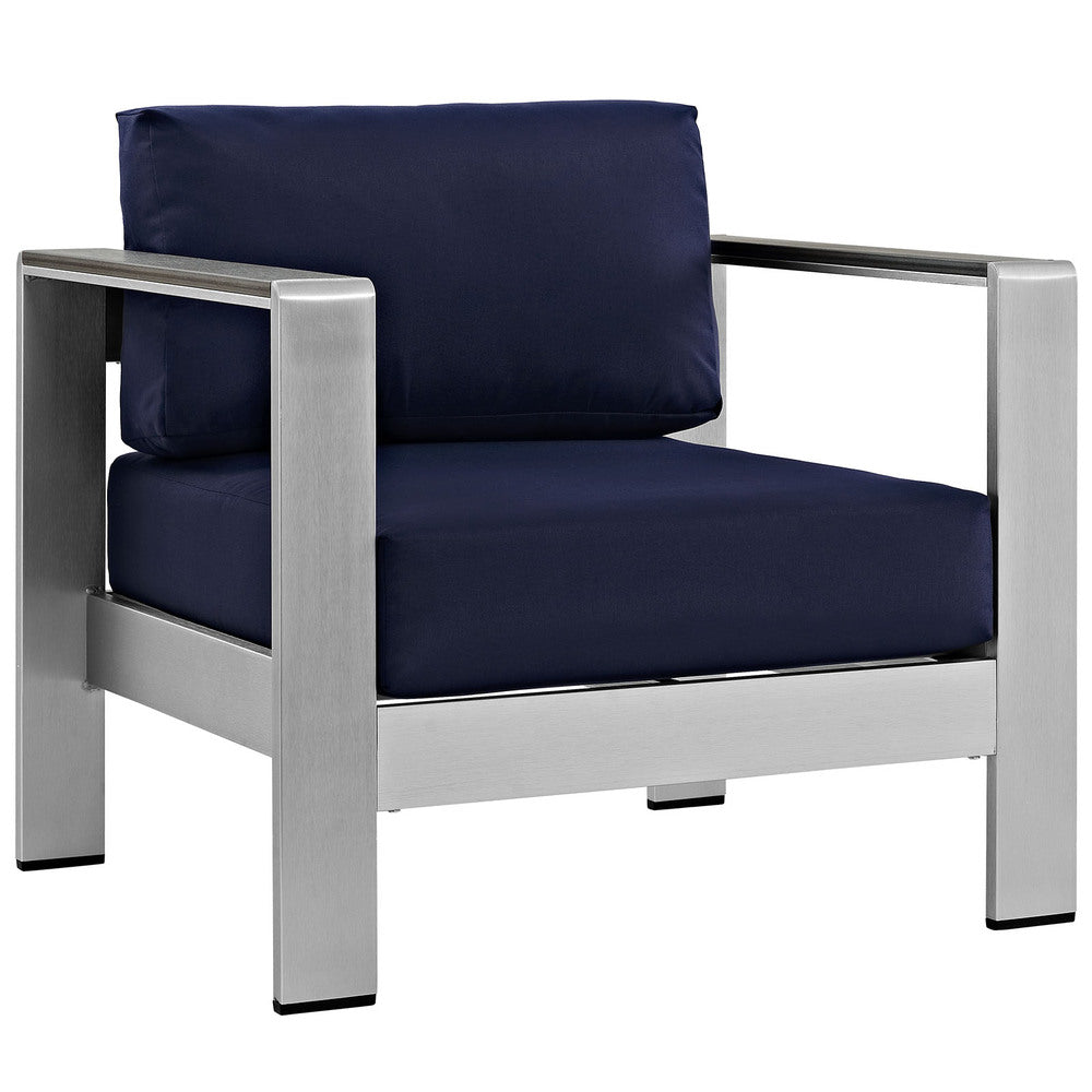 Modway EEI-2266 Shore Outdoor Patio Aluminum Armchair