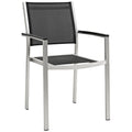 Modway EEI-2272 Shore Outdoor Patio Aluminum Dining Chair