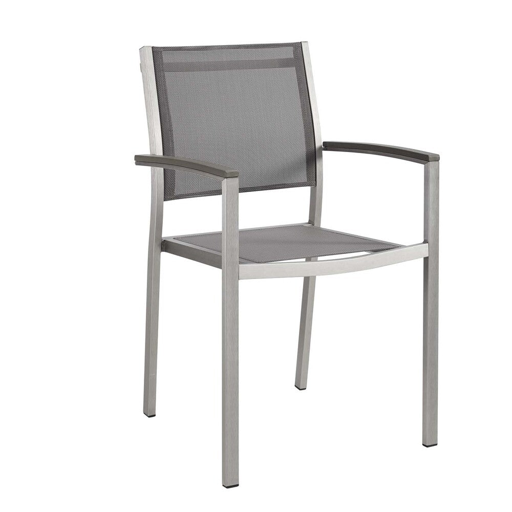 Modway EEI-2272 Shore Outdoor Patio Aluminum Dining Chair