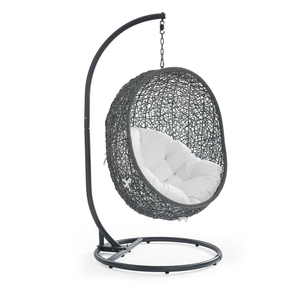 Modway EEI-2273 Hide Outdoor Patio Swing Chair With Stand