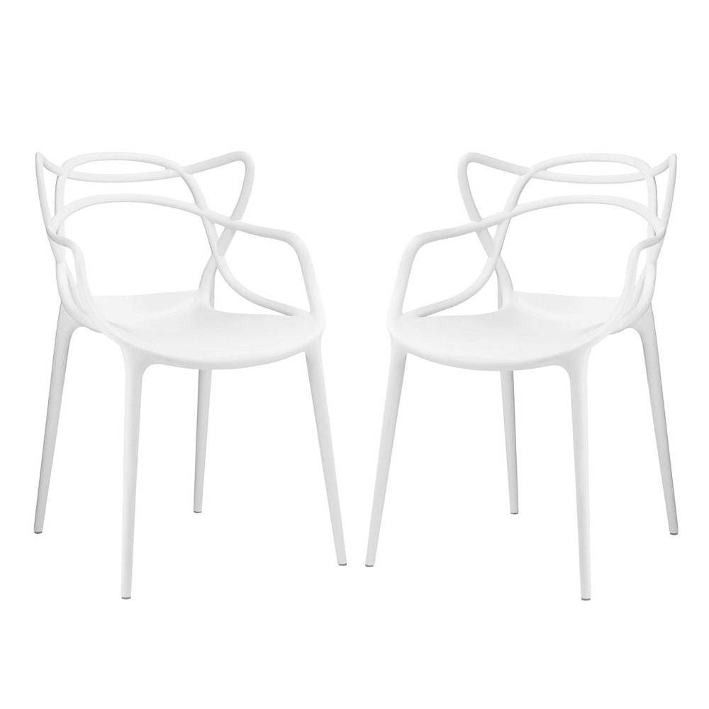 Modway EEI-2347 Entangled Dining Set Set of 2