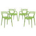 Modway EEI-2348 Entangled Dining Set Set of 4