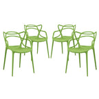 Modway EEI-2348 Entangled Dining Set Set of 4